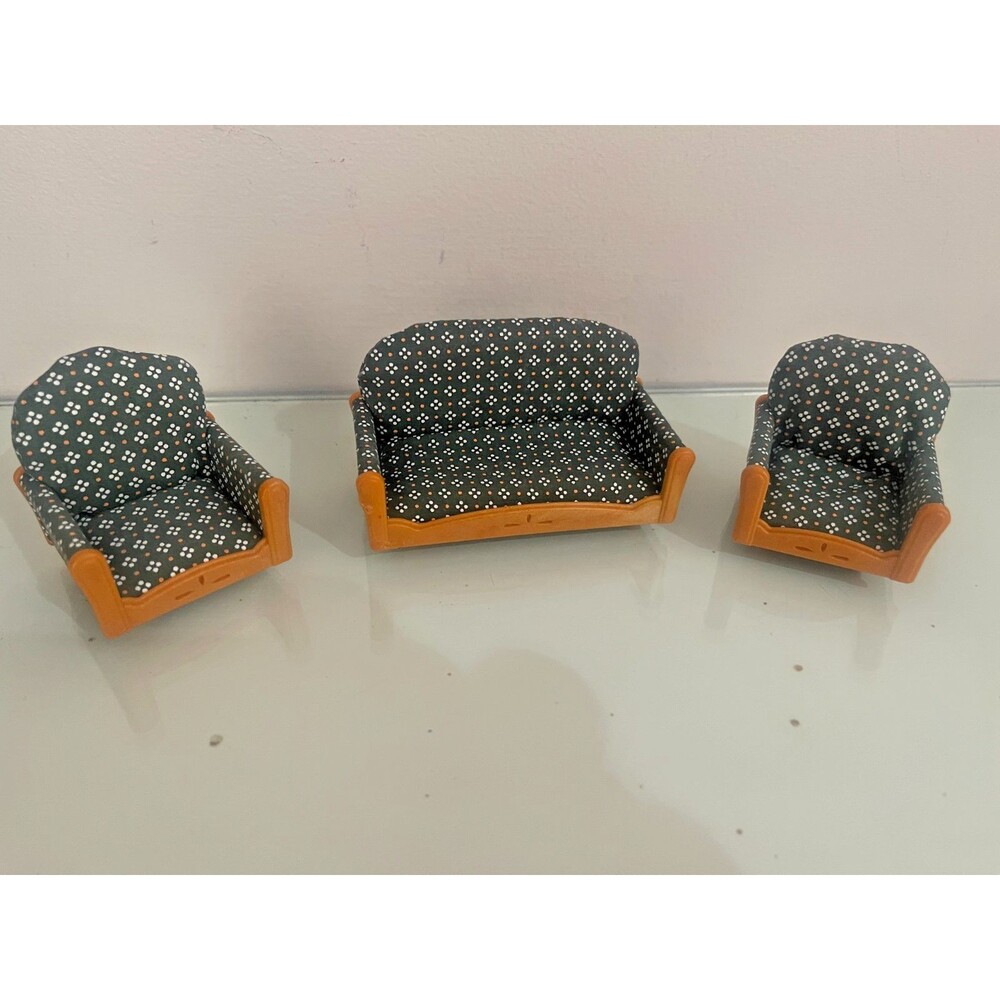 Sylvanian Families Calico Critters Living Room Sofa sets armchair chair